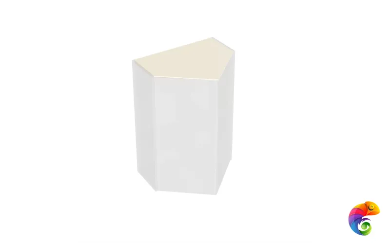 KMCATp50MBt0 Столешница без выреза для тумбы-модуля CARAVAN 50, сливочная матовая