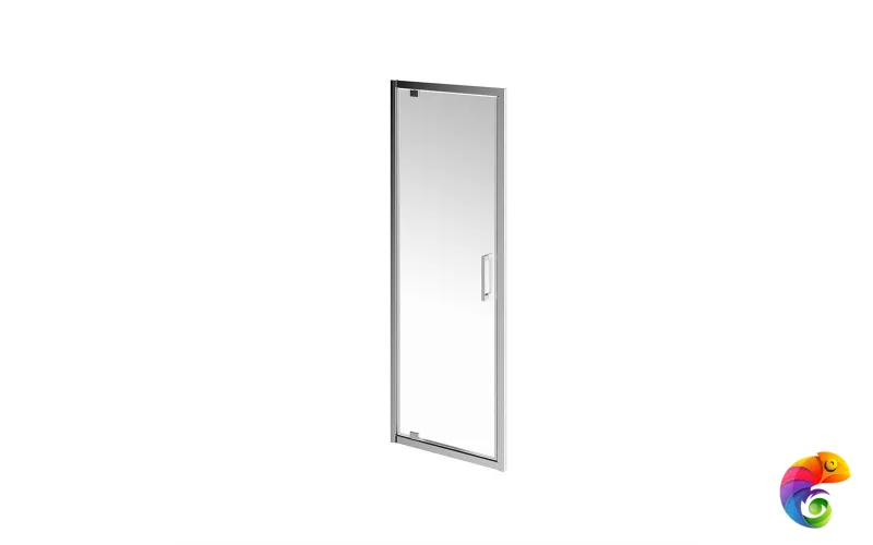 VE.70.PD.CR Душевая дверь VETRO, распашная, 70х195, хром