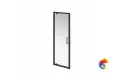 VE.70.PD.BLK.M Душевая дверь VETRO, распашная, 70х195, матовый черный