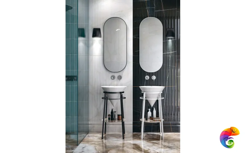 CO.44\BLK.M Метал.структура CONO 44 см, цвет: черный матовый