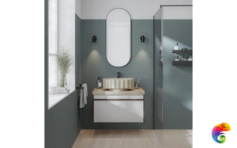 MO.80.1+1\AR Тумба MODULA подвесная 80 с ящиком 1+1, арабика