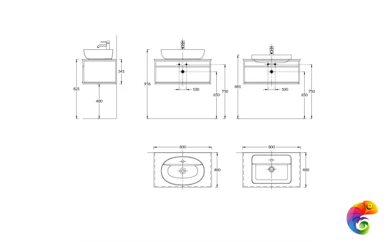 PL.N.80.02\BLK.M Метал.структура PLAZA Next, подвесная 80 см, черный матовый