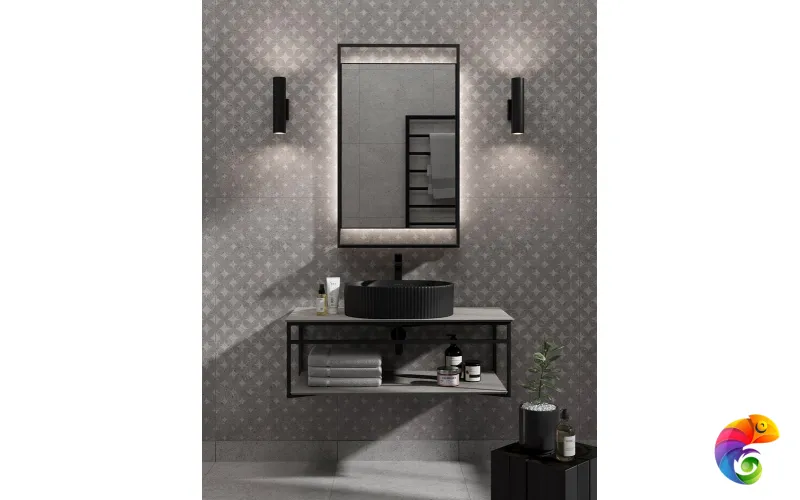 PL.N.100.02\BLK.M Метал.структура PLAZA Next, подвесная 100 см, черный матовый