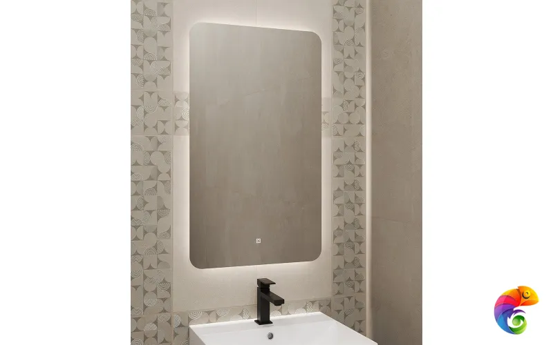 PRO.mi.50/WHT Зеркало PRO с подсветкой LED 50, белый