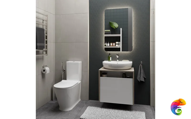 PLMR.wc.01 Унитаз PLAZA Modern напольный, безободковый с крепежом