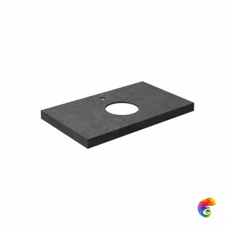 CN80.DL501320R Спец. изделие декоративное из керамогранита Роверелла 80х48, серый темный