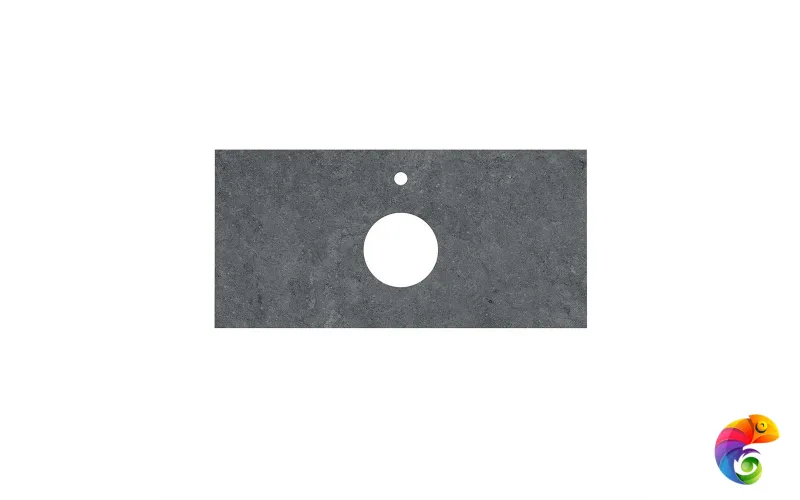 CN100.DL501320R Спец. изделие декоративное из керамогранита Роверелла 100х48, серый темный