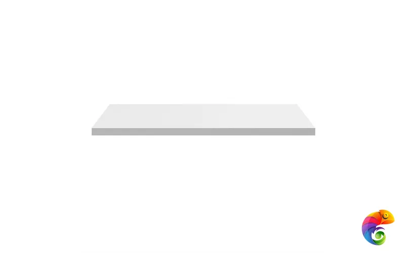 PRO.sh.55/WHT.M Полка PRO 55 см, белая матовая