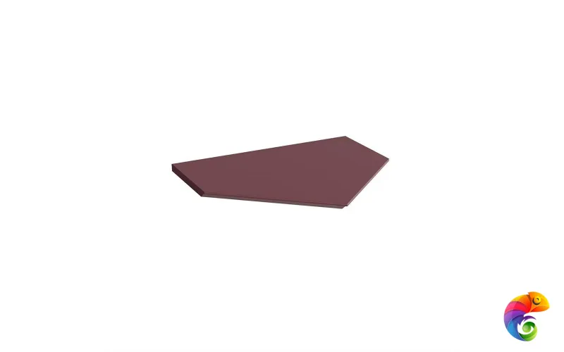 KMCATp50MMp0 Столешница без выреза для тумбы-модуля CARAVAN 50, марокканский гранатовый