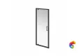 VE.80.PD.BLK.M Душевая дверь VETRO, распашная, 80х195, матовый черный