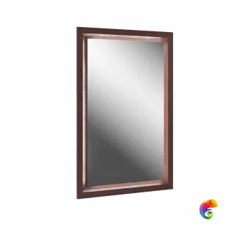 PL.C.mi.65\NUT Панель с зеркалом PLAZA Classic 65x100см, цвет орех