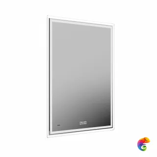 TE.mi.60 Зеркало TECNO c LED 60 с подсветкой, с функцией антизапотевание, белое глянцевое