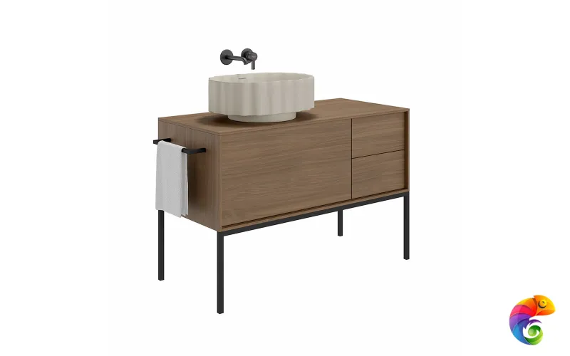 CC.wb.50\SAN Раковина ARTBASIN Conchiglia накладная 50, песочная матовая