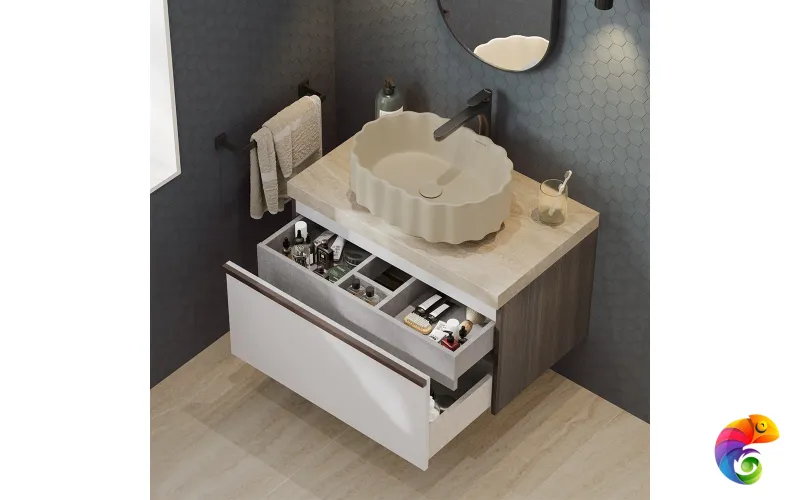 CC.wb.50\SAN Раковина ARTBASIN Conchiglia накладная 50, песочная матовая