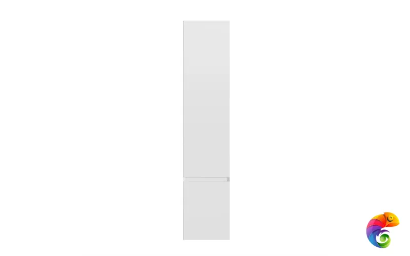 CUB.165Rh/WHT.M Пенал CUBO подвесной правый 165, белая матовая