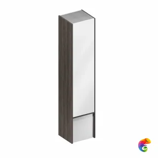 MOD.165/AR Пенал MODULA подвесной 165 с дверцей и ящиком, арабика