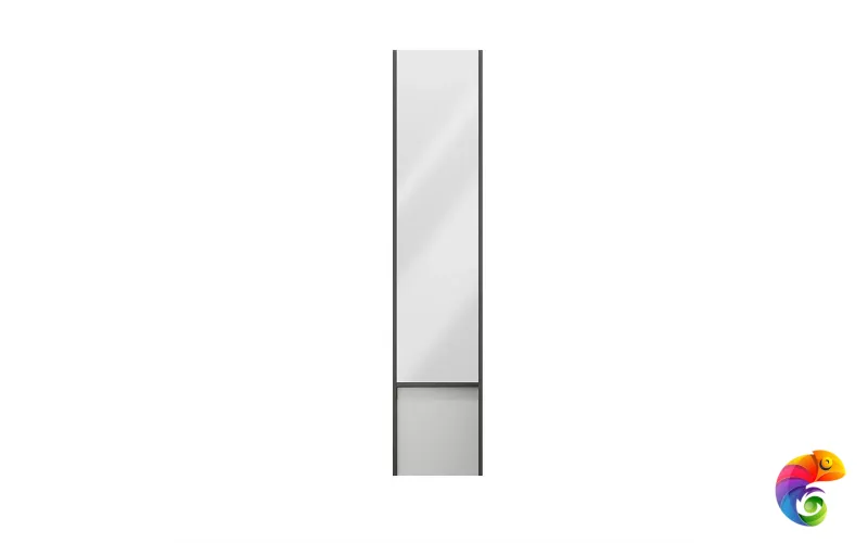 MOD.165/AR Пенал MODULA подвесной 165 с дверцей и ящиком, арабика