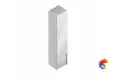 MOD.165/WHT Пенал MODULA подвесной 165 с дверцей и ящиком, белый глянцевый