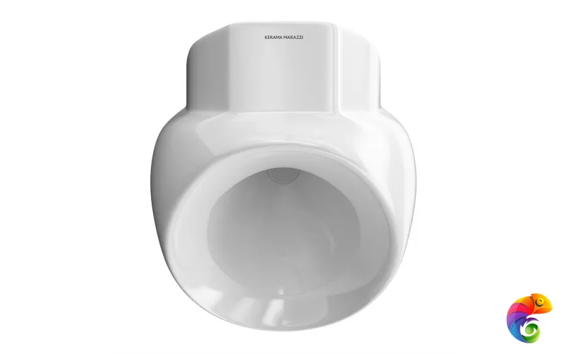 KMKPUr35GWh0 Писсуар Кей-Про подвесной с крепежом и сифоном, белый глянцевый