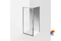 VE.90.PD.CR Душевая дверь VETRO, распашная, 90х195, хром