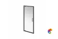 VE.90.PD.BLK.M Душевая дверь VETRO, распашная, 90х195, матовый черный