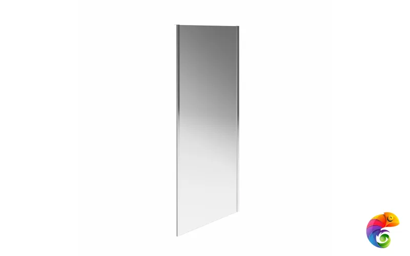 VE.100.FP.CR Душевая боковая панель VETRO, 100х195, хром