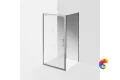 VE.100.FP.CR Душевая боковая панель VETRO, 100х195, хром
