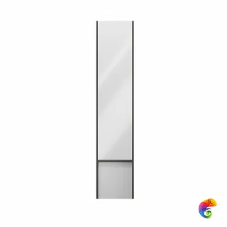 MO.165\AR Пенал MODULA подвесной 170 с дверцей и ящиком, арабика