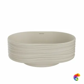 SA.wb.50\SAN Раковина ARTBASIN Sabbia накладная 50, песочная матовая