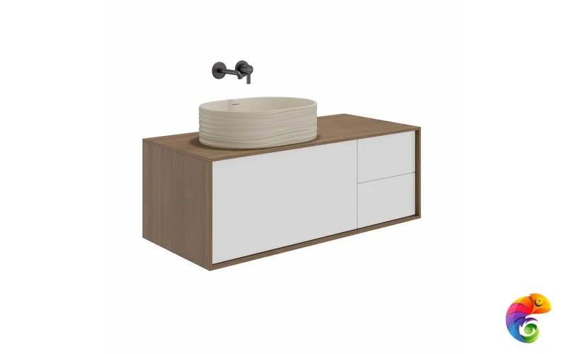 SA.wb.50\SAN Раковина ARTBASIN Sabbia накладная 50, песочная матовая