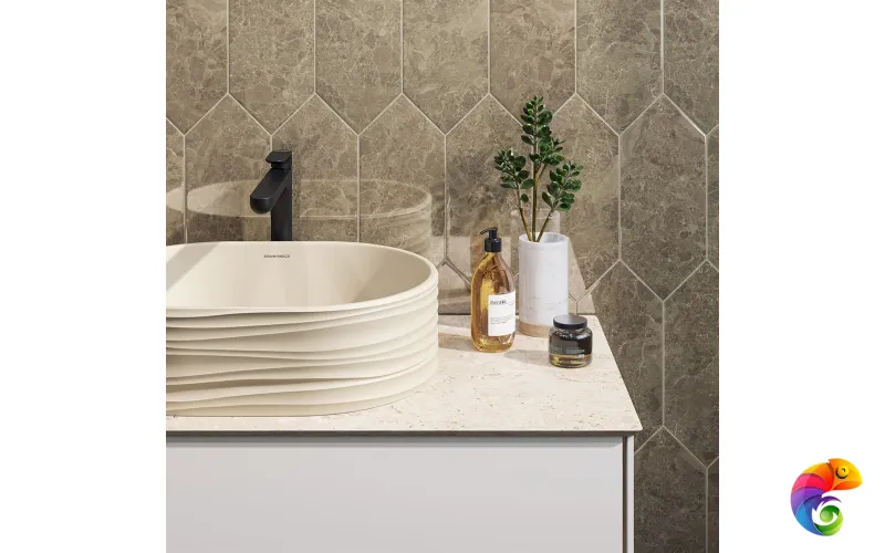 SA.wb.50\SAN Раковина ARTBASIN Sabbia накладная 50, песочная матовая