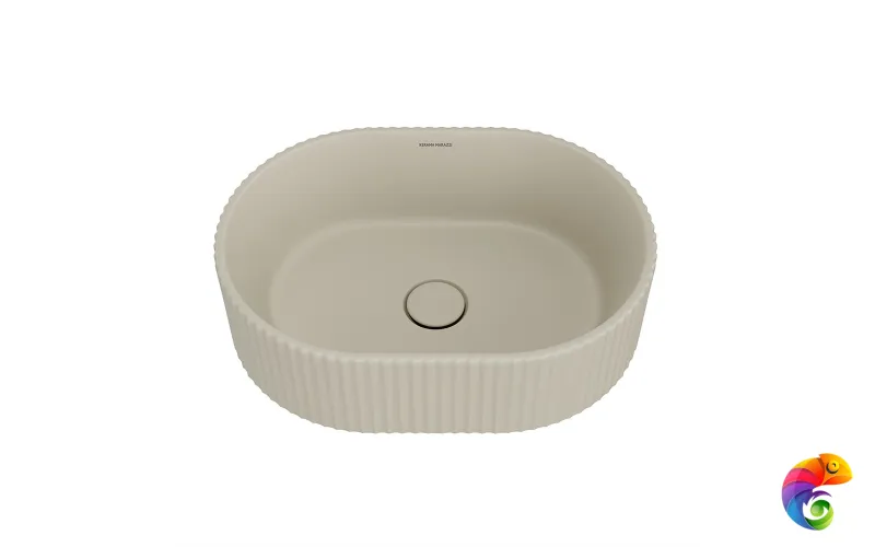 VE.wb.50\SAN Раковина ARTBASIN Vento накладная 50, песочная матовая