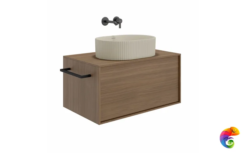 VE.wb.50\SAN Раковина ARTBASIN Vento накладная 50, песочная матовая