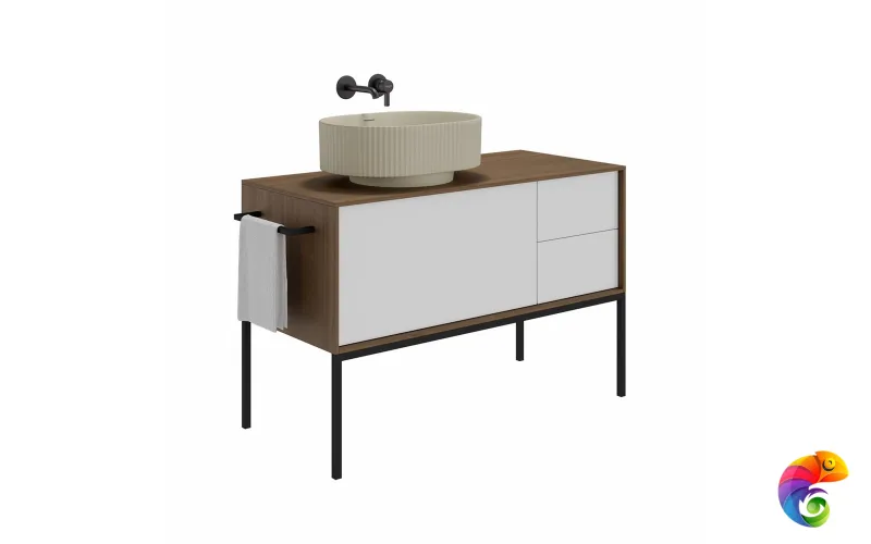 VE.wb.50\SAN Раковина ARTBASIN Vento накладная 50, песочная матовая