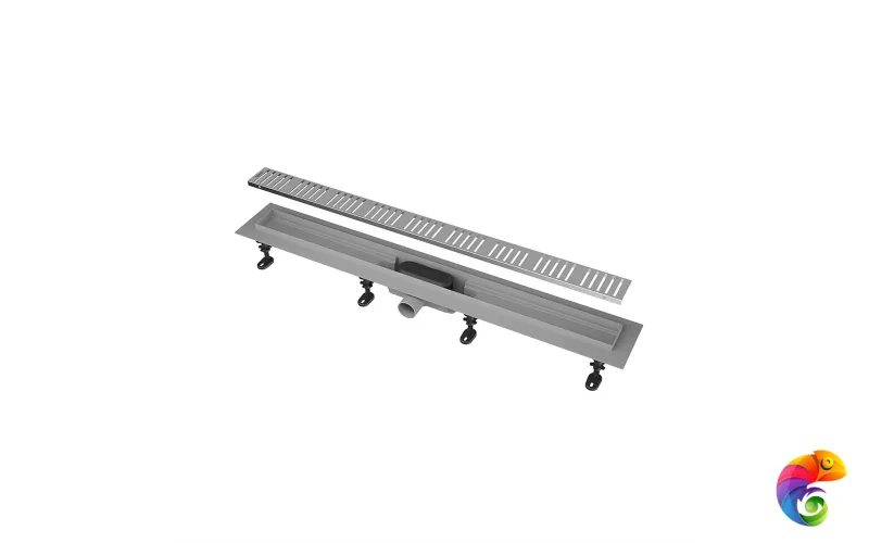 APZ10-750KM Душевой лоток smart из нержавеющей стали