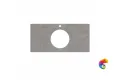 PL5.DL500920R/100 Спец. изделие декоративное для накладных раковин Фондамента 80, серое
