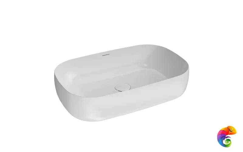 MA.wb.65 Раковина MAGICA накладная 65, белая глянцевая