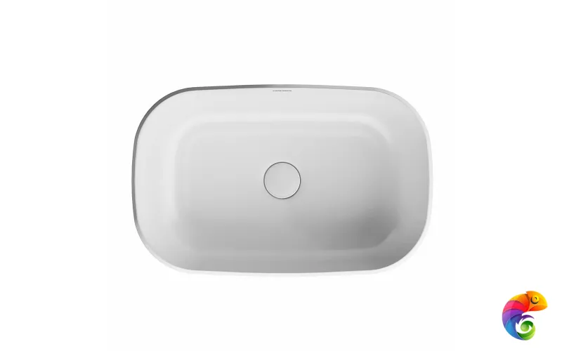 MA.wbi.65 Раковина MAGICA, встраиваемая сверху 65, белая глянцевая