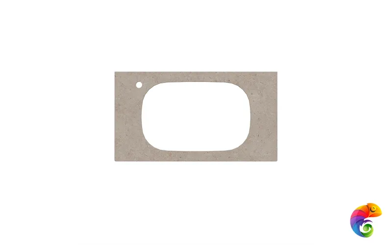 MA.2.1.SG540620R/90 Спец. изделие декоративное для раковин, встраиваемых сверху MAGICA Риккарди 90 см, бежевый матовый