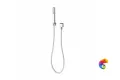858KM.21.018 Ручной душ FUTURA с держателем для лейки и шлангом, без выхода для подачи воды, хром