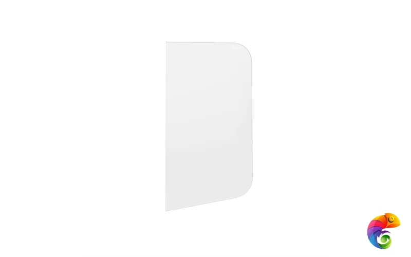 PROC.sep.02 Перегородка для писсуара PRO Cantero, белый глянцевый