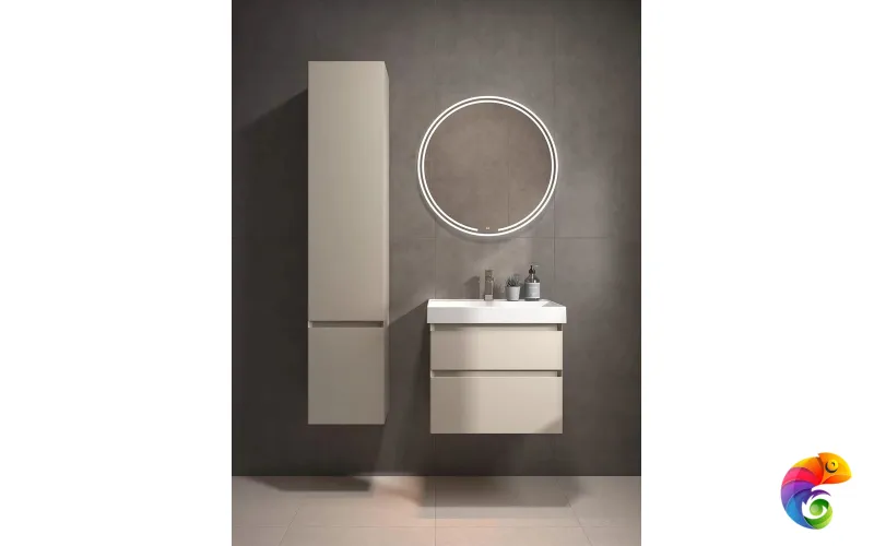 CUB.60.2/LIM Тумба CUBO подвесная с ящиками 60, лимо матовая