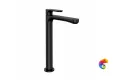 69416KM.01.093 Смеситель для раковины OLE однорычажный высокий без донного клапана, матовый черный