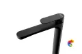 69416KM.01.093 Смеситель для раковины OLE однорычажный высокий без донного клапана, матовый черный