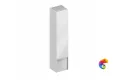 MO.165\WHT Пенал MODULA подвесной 170 с дверцей и ящиком, белый глянцевый