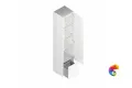 MO.165\WHT Пенал MODULA подвесной 170 с дверцей и ящиком, белый глянцевый