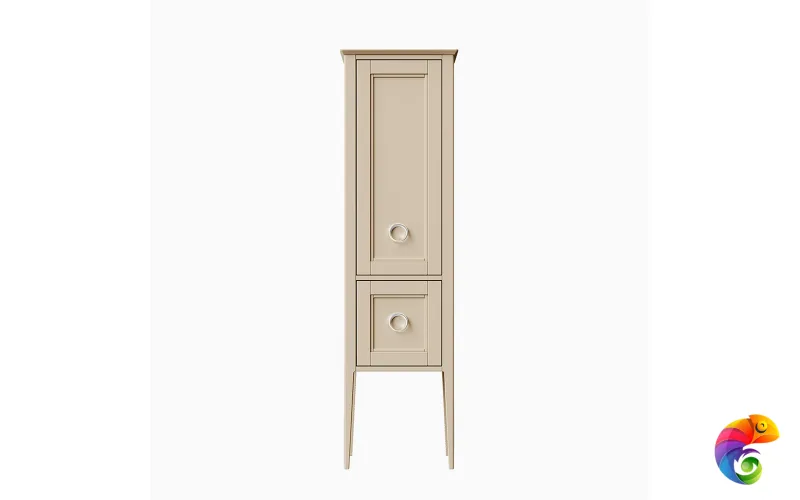 PL.CN.175\CAP.M Пенал PLAZA Classic NEO напольный 175, капучино матовый