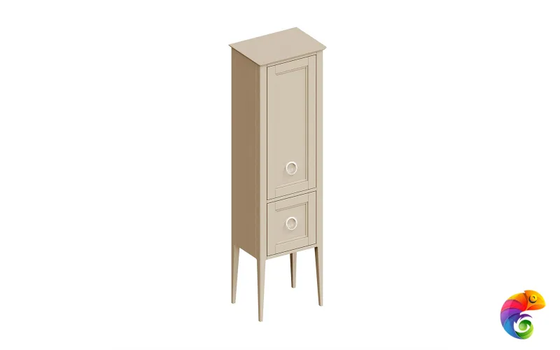 PL.CN.175\CAP.M Пенал PLAZA Classic NEO напольный 175, капучино матовый