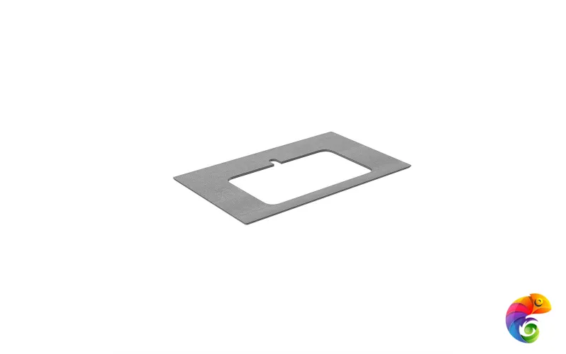 PL2.DD500600R\80 Спец. изделие для раковин, встраиваемых сверху, 80 см Про Дабл антрацит