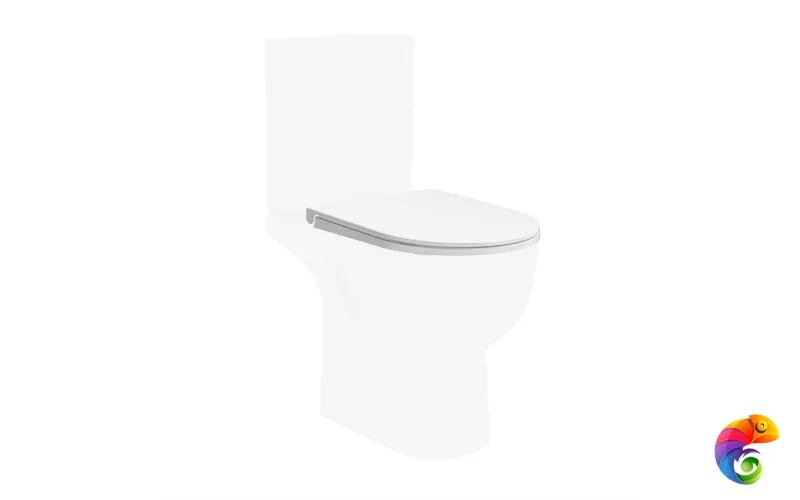 BG.Pro.seat.01\WHT Сиденье Buongiorno PRO Slim soft close, белый